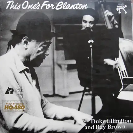 Duke Ellington - Ray Brown - This One's for Blanton