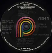 LP - Duke Ellington - The Boston Pops Orchestra / Arthur Fiedler - The Duke At Tanglewood