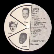 LP - Duke Ellington , Billie Holiday , Louis Armstrong - Giants 3