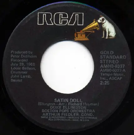 Duke Ellington , The Boston Pops Orchestra , Arthur Fiedler / Duke Ellington And His Orchestra - Satin Doll / Sophisticated Lady