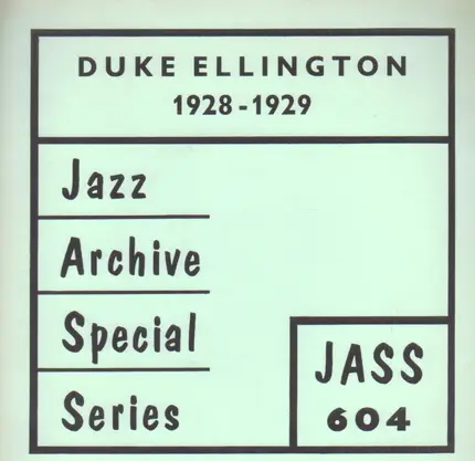 Duke Ellington - 1928-1929