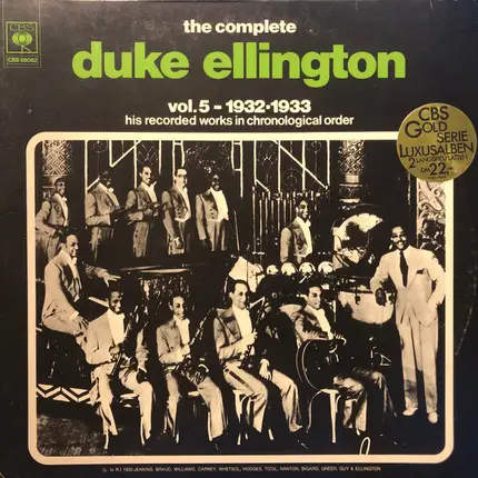 Duke Ellington - The Complete Duke Ellington Vol. 5 - 1932-1933