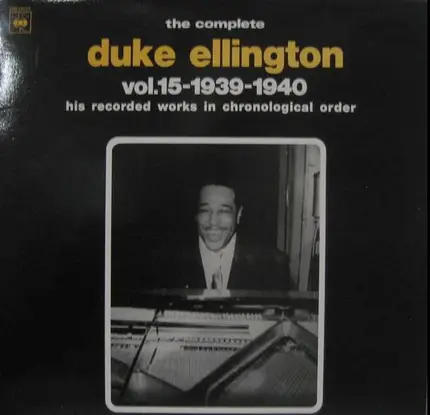 Duke Ellington - The Complete Duke Ellington Vol. 15 - 1939-40