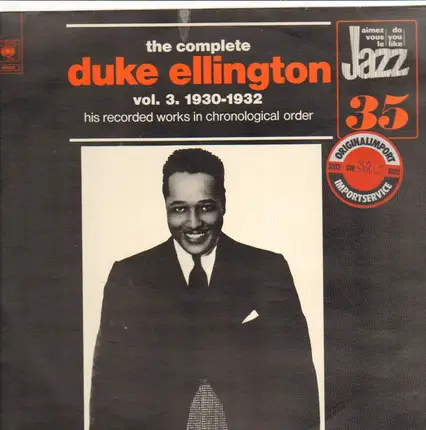 Duke Ellington - The Complete Duke Ellington Vol. 3 - 1930-1932