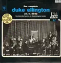 Double LP - Duke Ellington - The Complete Vol.4 - 1932