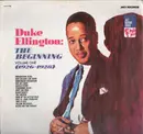 LP - Duke Ellington - The Beginning, Vol. 1 (1926-1928)