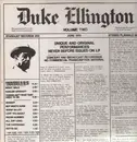 LP - Duke Ellington - Volume Two, June 1951