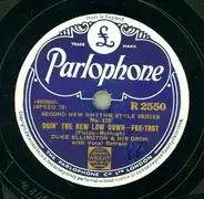 Duke Ellington And His Orchestra / The Little Chocolate Dandies - Doin' The New Low Down / Six Or Seven Times