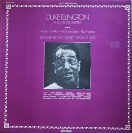 Duke Ellington And His Orchestra - The Rare Broadcast Recordings - 1953