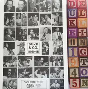 LP - Duke Ellington And His Orchestra - Volume Nine - 1945 - Mono