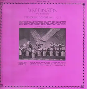 Duke Ellington - Carnegie Hall Concert 1948 - Vol. 1