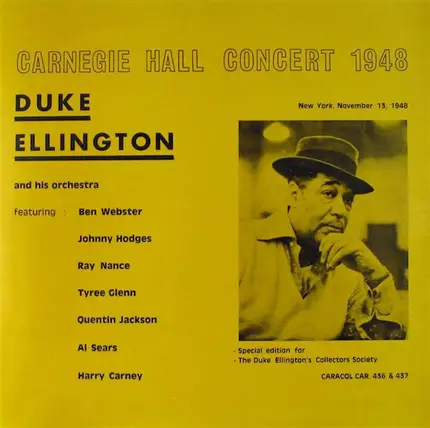 Duke Ellington And His Orchestra - Carnegie Hall Concert 1948