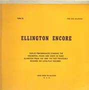 LP - Duke Ellington And His Orchestra - Ellington Encore - GREEN VINYL