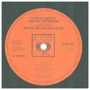 LP - Duke Ellington And His Orchestra Featuring Mahalia Jackson - Black, Brown And Beige