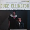 LP - Duke Ellington And His Orchestra Featuring Mahalia Jackson - Black, Brown And Beige