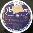 Schellack - Duke Ellington And His Orchestra - I Let A Song Go Out Of My Heart / Mighty Like The Blues