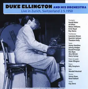 Duke Ellington - Live In Zurich, Switzerland 2.5.1950