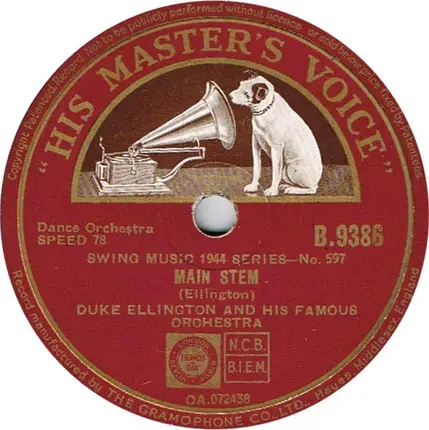 Duke Ellington And His Orchestra - Main Stem / After All