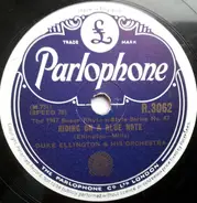 Duke Ellington And His Orchestra - Riding On A Blue Note / The New Black And Tan Fantasy