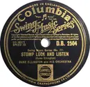 Schellack - Duke Ellington And His Orchestra - Stomp Look And Listen / Air Conditioned Jungle