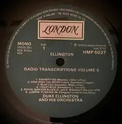 LP - Duke Ellington And His Orchestra - The Radio Transcriptions Vol. 5 - Mono