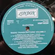 LP - Duke Ellington And His Orchestra - The Radio Transcriptions Vol. 2 - Still Sealed