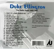 CD - Duke Ellington And His Orchestra - The Radio Years 1940-1945