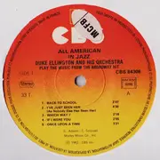LP - Duke Ellington And His Orchestra - All American In Jazz