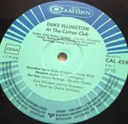 LP - Duke Ellington And His Orchestra - At The Cotton Club