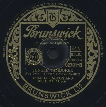 Duke Ellington And His Orchestra - Black And Blue / Jungle Jamboree