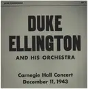 LP - Duke Ellington And His Orchestra - Carnegie Hall Concert December 11, 1943