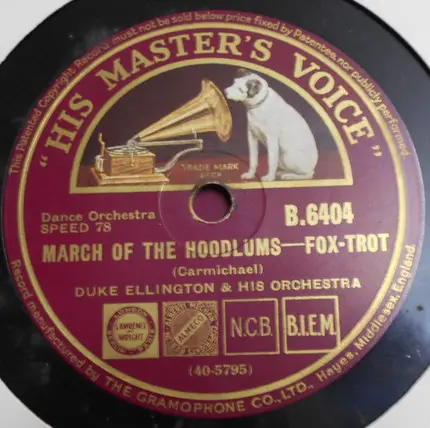 Duke Ellington And His Orchestra - Doin' The Voom Voom / March Of The Hoodlums