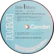 LP - Duke Ellington And His Orchestra - Duke Ellington At The Cotton Club