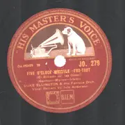 Schellack - Duke Ellington And His Orchestra - Five O'clock Whistle / Just A-Settin' And A-Rockin'