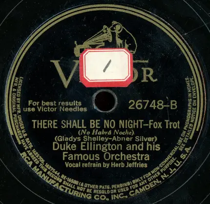 Duke Ellington And His Orchestra - Five O'clock Whistle / There Shall Be No Night