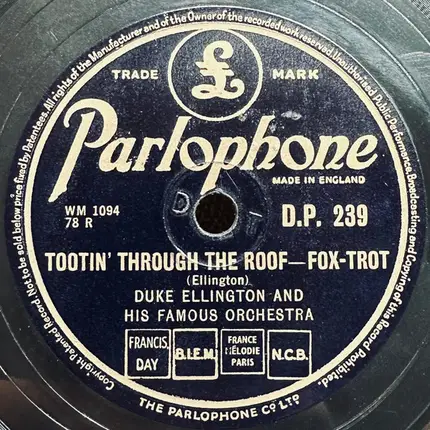 Duke Ellington And His Orchestra - Grievin' / Tootin' Through The Roof