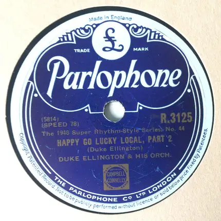 Duke Ellington And His Orchestra - Happy Go Lucky Local