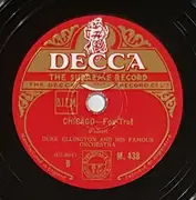 Schellack - Duke Ellington And His Orchestra - Harlem Speaks / Chicago