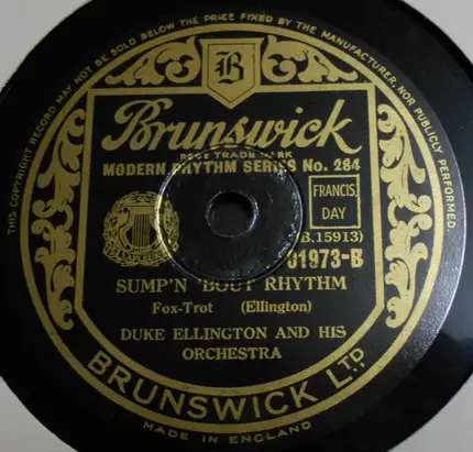 Duke Ellington And His Orchestra - I'm Satisfied / Sump'n 'Bout Rhythm