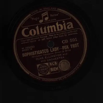 Duke Ellington And His Orchestra - Merry-Go-Round / Sophisticated Lady