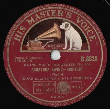 Duke Ellington And His Orchestra - Misty Mornin' / Saratoga Swing