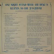 LP - Duke Ellington And His Orchestra - One Night Stand with the Duke's Return to the Zanzibar