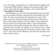 CD - Duke Ellington And His Orchestra - Perdido And Other Hits