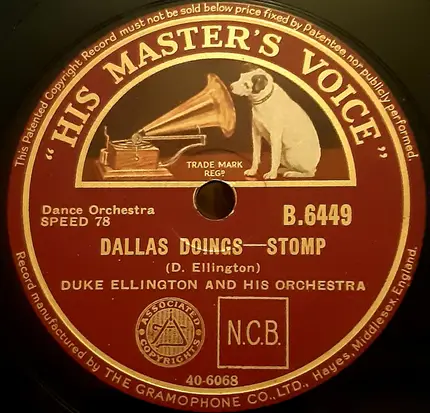 Duke Ellington And His Orchestra - Rude Interlude / Dallas Doings