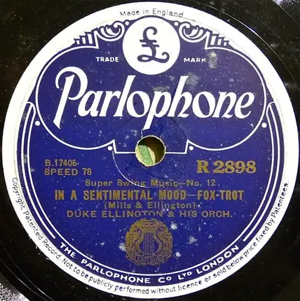 Duke Ellington And His Orchestra - Solitude / In A Sentimental Mood