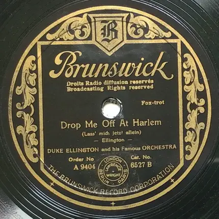 Duke Ellington And His Orchestra - Slippery Horn / Drop Me Off At Harlem