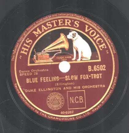 Duke Ellington And His Orchestra - Stompy Jones / Blue Feeling