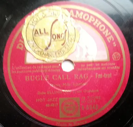 Duke Ellington And His Cotton Club Orchestra / Duke Ellington And His Orchestra - Breakfast Dance / Bugle Call Rag