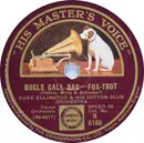 Schellack - Duke Ellington And His Cotton Club Orchestra / Gene Kardos And His Orchestra - Bugle Call Rag / Mean Music