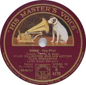 Duke Ellington And His Cotton Club Orchestra - Dinah / Sam And Delilah